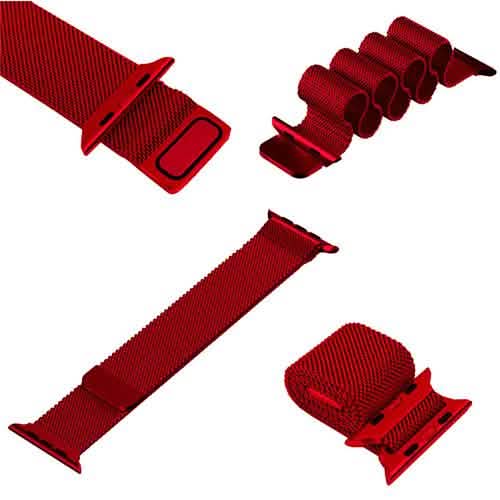 Stainless Steel Milanese Loop Band Replacement for Apple Watches DailySale