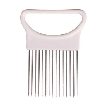 Stainless Steel Onion Needle Fork Vegetable Fruit Slicer DailySale