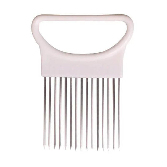 Stainless Steel Onion Needle Fork Vegetable Fruit Slicer DailySale