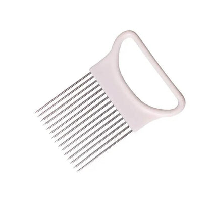 Stainless Steel Onion Needle Fork Vegetable Fruit Slicer DailySale