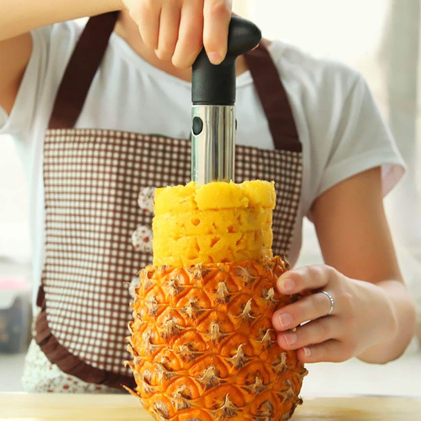 Stainless Steel Perfect Pineapple Corer DailySale