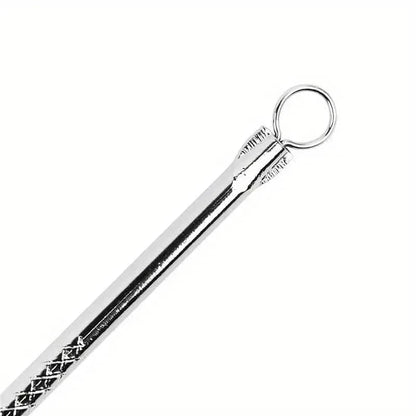 Stainless Steel Pimple Extractor Blackhead Removal Tool For Blemish Whitehead Popping Acne DailySale