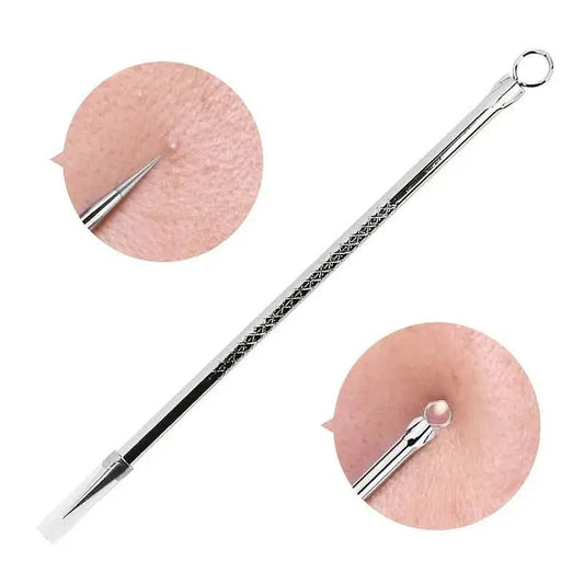 Stainless Steel Pimple Extractor Blackhead Removal Tool For Blemish Whitehead Popping Acne DailySale
