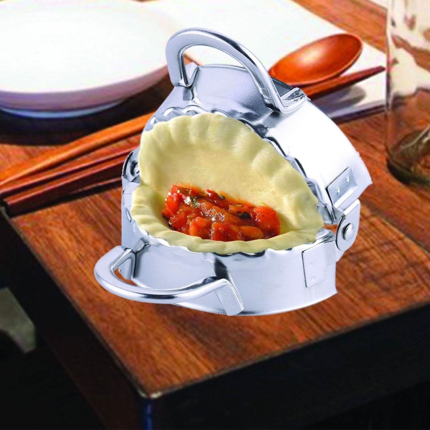 Stainless Steel Ravioli Press And Dumpling Mold Maker DailySale