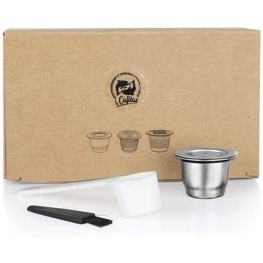 Stainless Steel Refillable Coffee Espresso Capsules DailySale