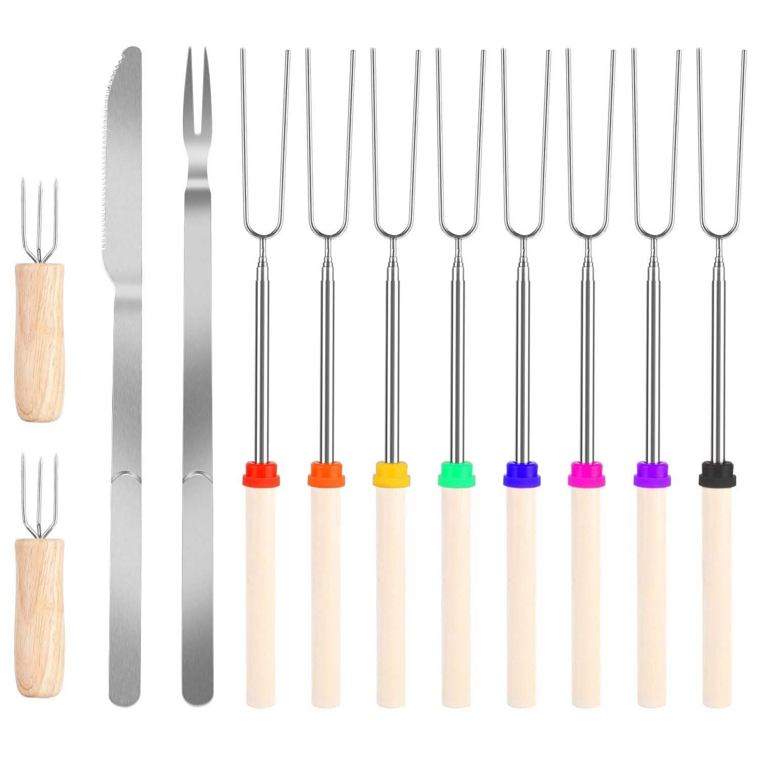 Stainless Steel Roasting Sticks DailySale