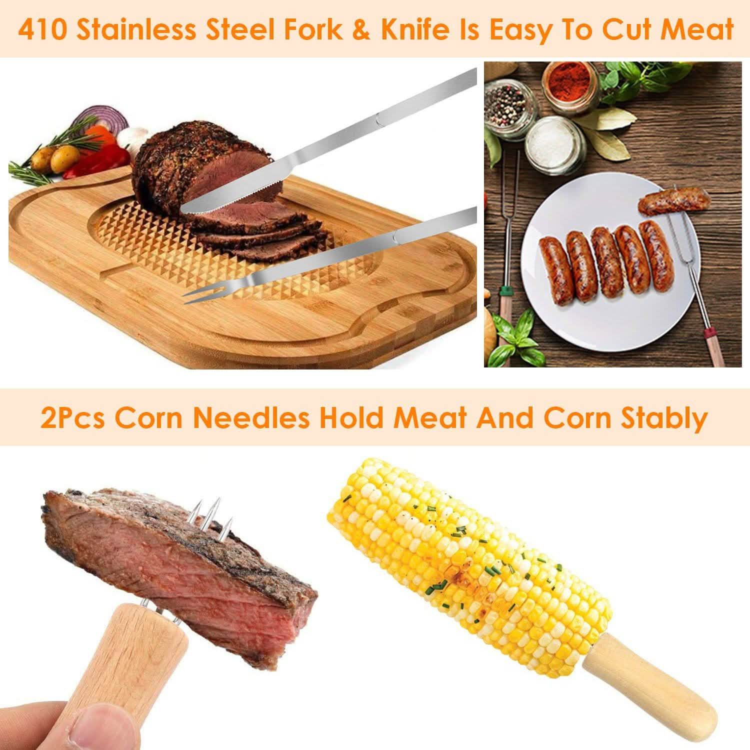 Stainless Steel Roasting Sticks DailySale