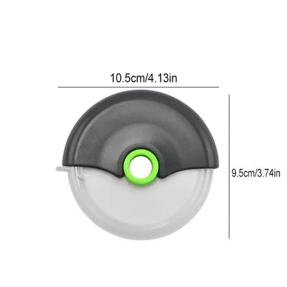 Stainless Steel Round Wheel Cutter with Lid DailySale