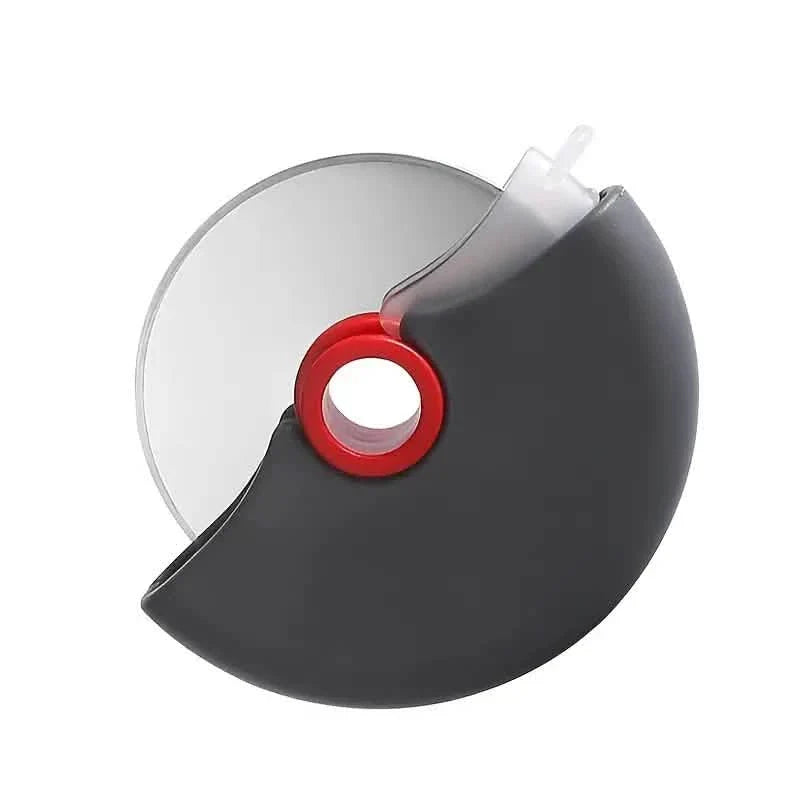 Stainless Steel Round Wheel Cutter with Lid DailySale