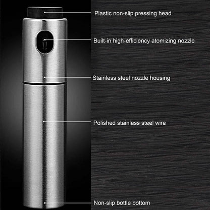 Stainless Steel Sprayer Dispenser, Dressing Spray Grilling Olive Oil DailySale