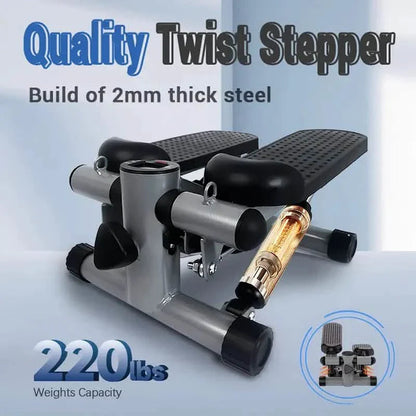 Stair Stepper With Resistance Bands For Exercise At Home DailySale