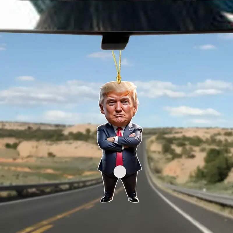 Standing Trump Acrylic Ornament Christmas Tree Hanging Decor DailySale