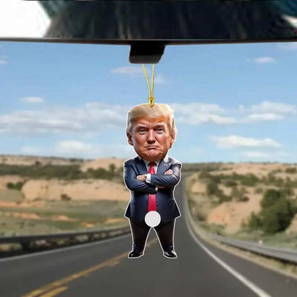 Standing Trump Acrylic Ornament Christmas Tree Hanging Decor DailySale