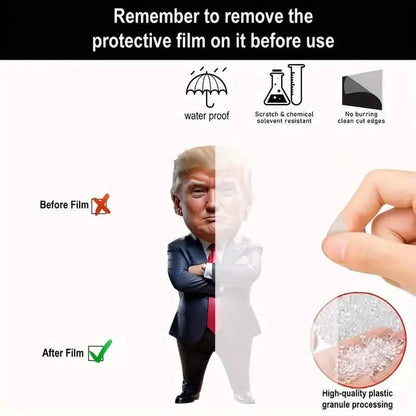 Standing Trump Acrylic Ornament Christmas Tree Hanging Decor DailySale