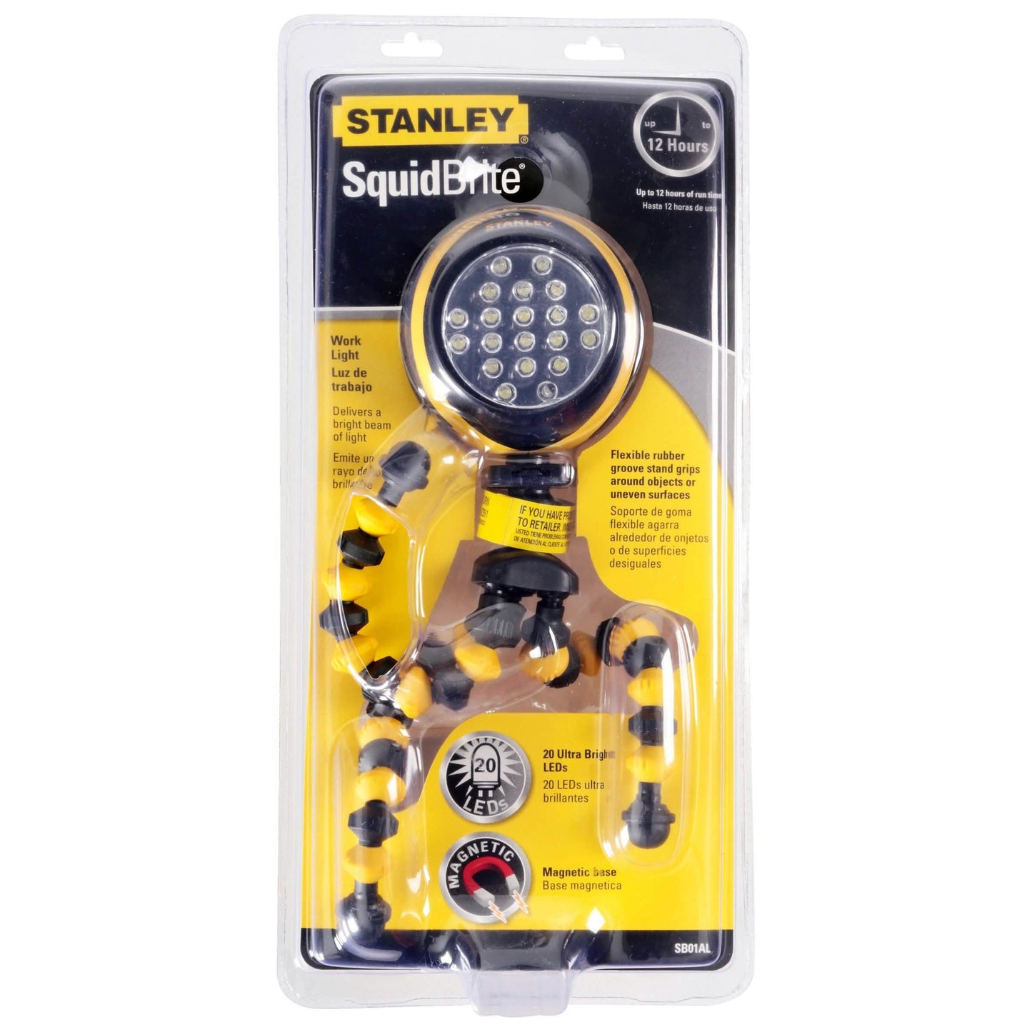 STANLEY SquidBrite Alkaline LED Work Light DailySale
