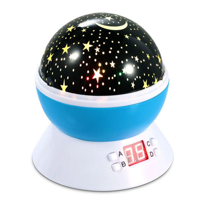 Star Moon LED Projector Lamp Kids Night Light DailySale