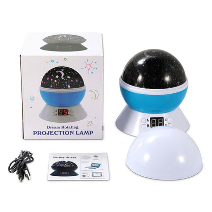 Star Moon LED Projector Lamp Kids Night Light DailySale