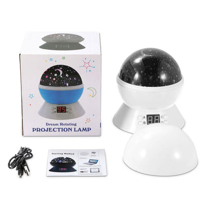 Star Moon LED Projector Lamp Kids Night Light DailySale