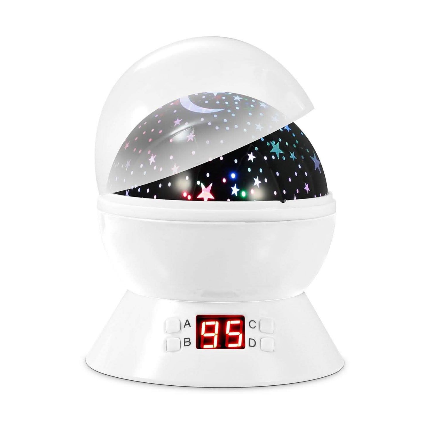 Star Moon LED Projector Lamp Kids Night Light DailySale