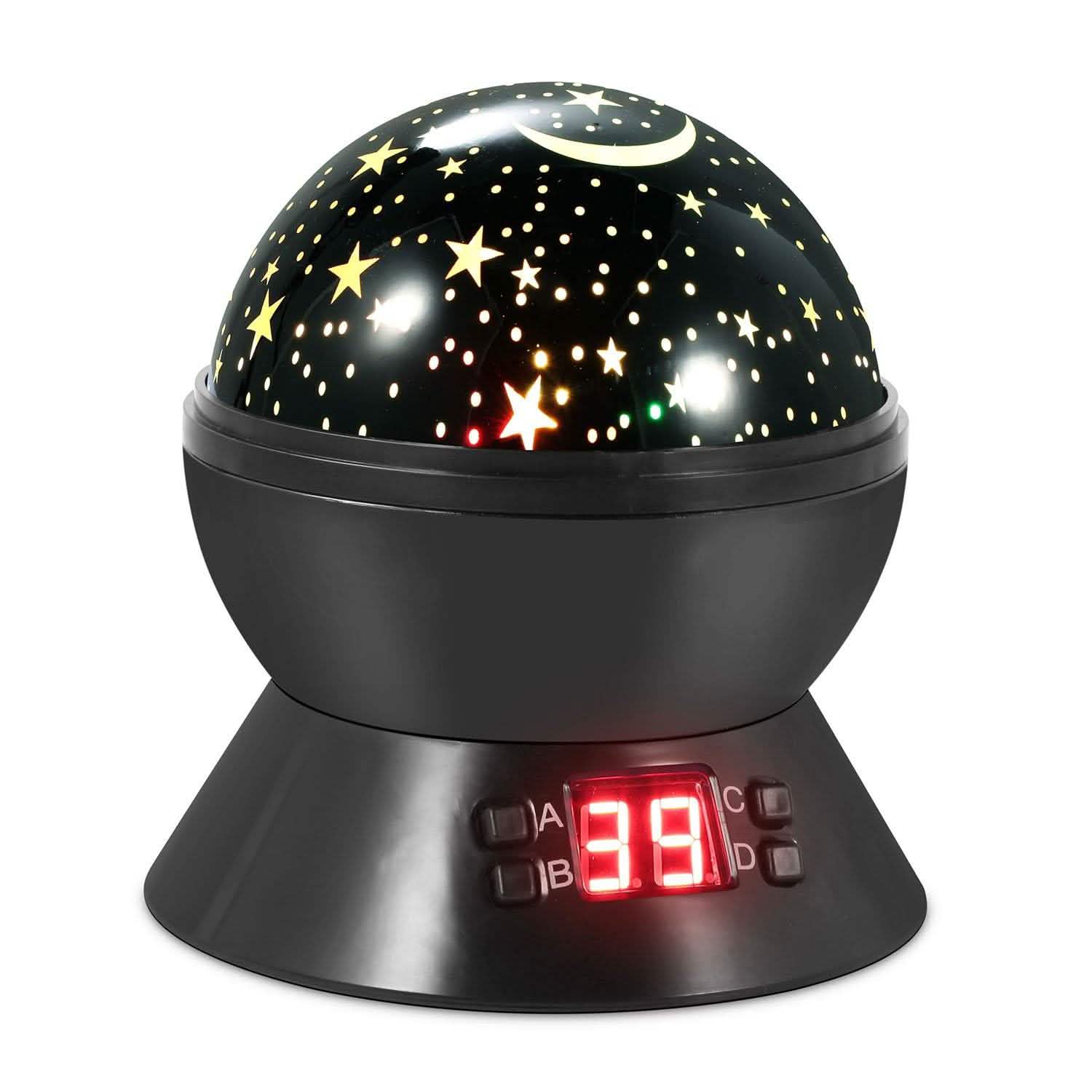 Star Moon LED Projector Lamp Kids Night Light DailySale
