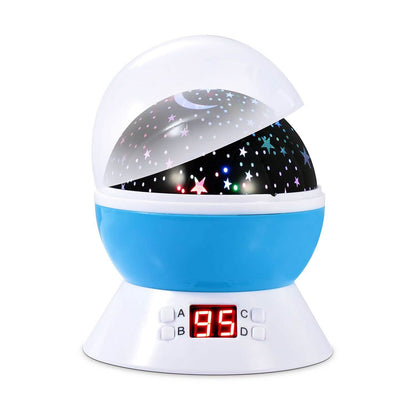 Star Moon LED Projector Lamp Kids Night Light DailySale