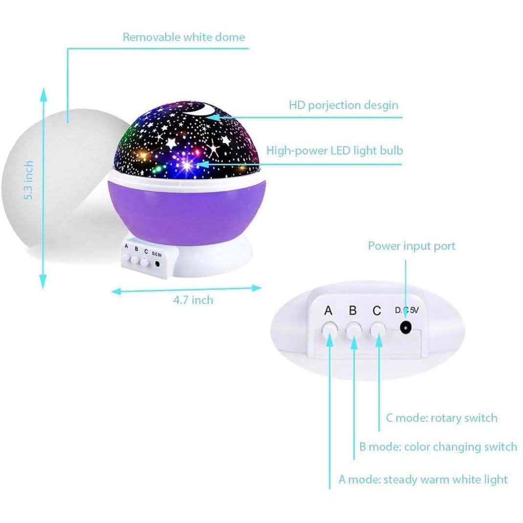 Star Nightlight Projector for Kids DailySale