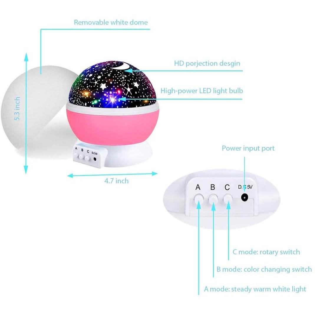 Star Nightlight Projector for Kids DailySale