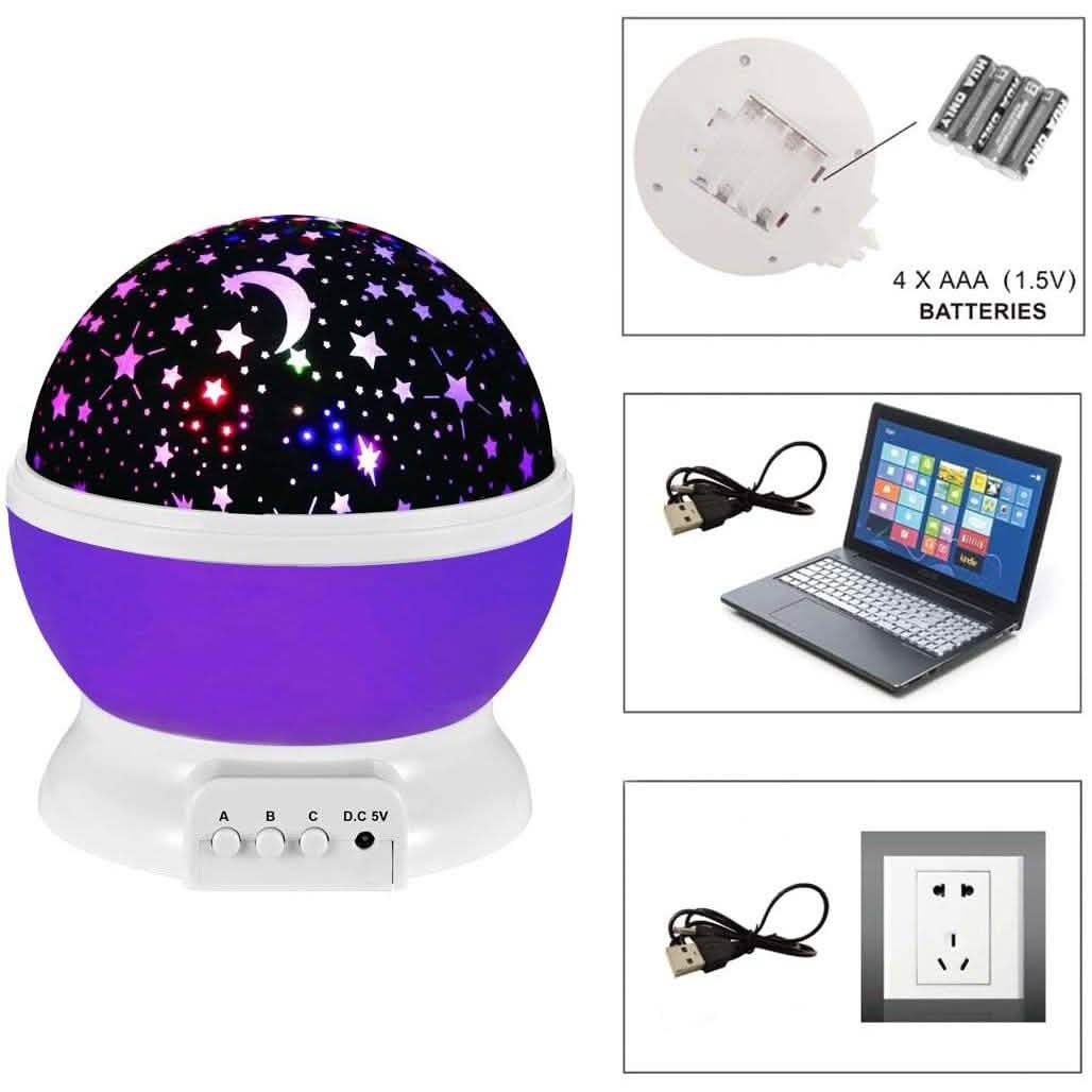 Star Nightlight Projector for Kids DailySale