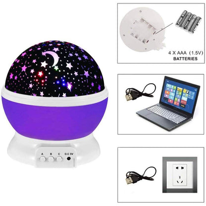 Star Nightlight Projector for Kids DailySale