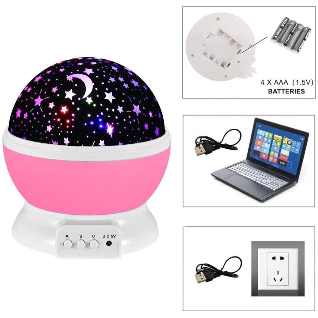 Star Nightlight Projector for Kids DailySale