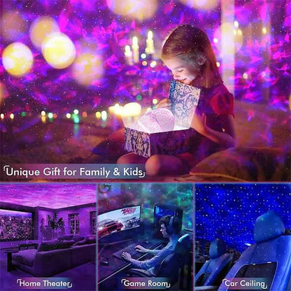 Star Projector Bluetooth Speaker LED Night Light DailySale