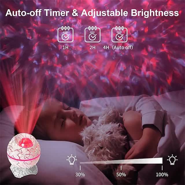 Star Projector Bluetooth Speaker LED Night Light DailySale