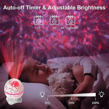 Star Projector Bluetooth Speaker LED Night Light DailySale