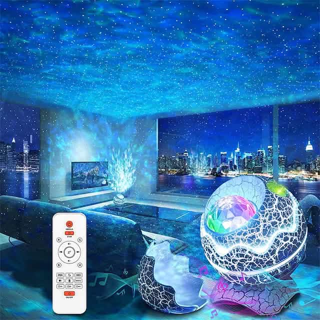 Star Projector Bluetooth Speaker LED Night Light DailySale