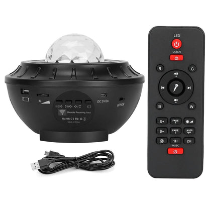 Star Projector Lamp RGBW Wireless Music Speaker Night Light DailySale