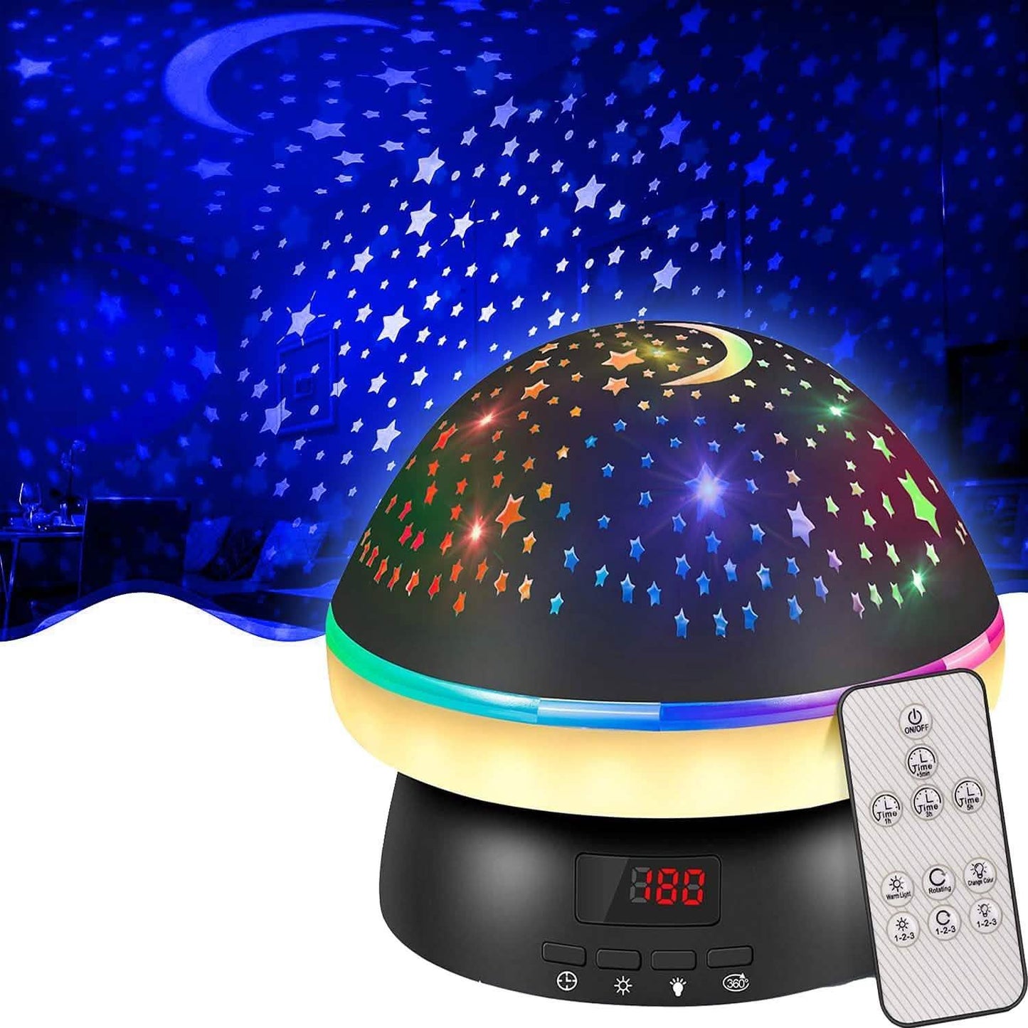 Star Projector Night Light for Kids DailySale