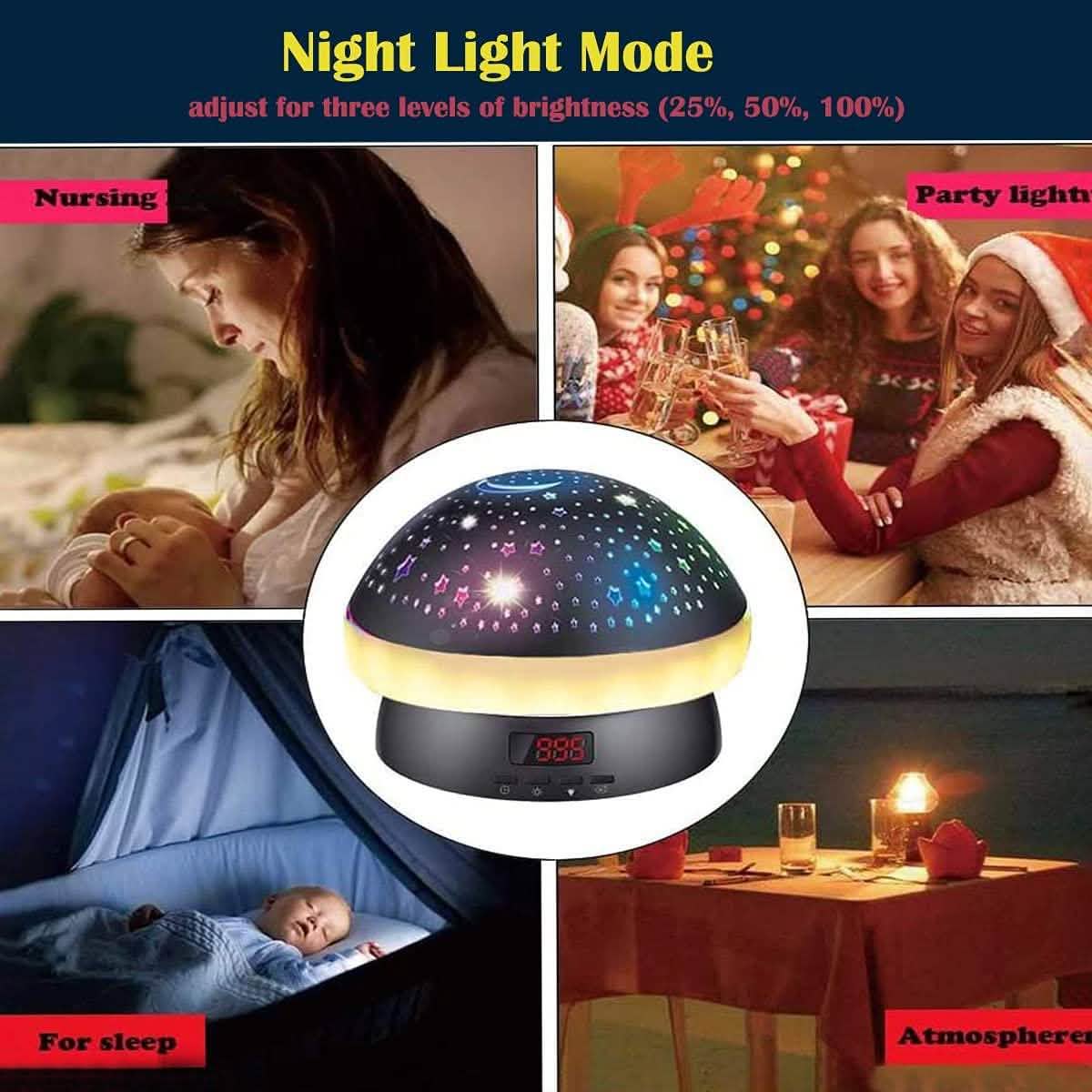 Star Projector Night Light for Kids DailySale