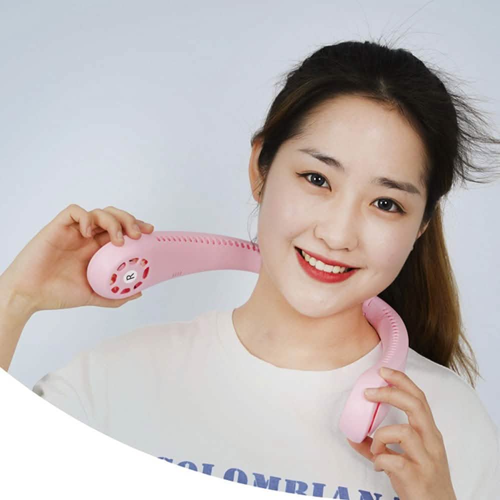 Staright Portable Hanging Neck Fan & Music Player Hands-Free Bladeless Fan DailySale