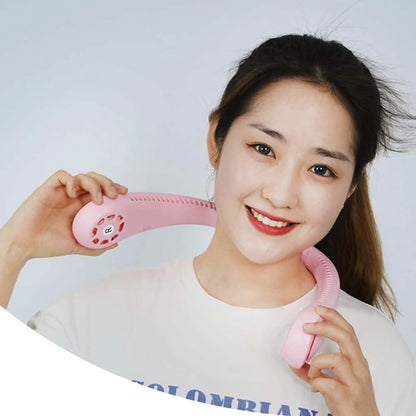 Staright Portable Hanging Neck Fan & Music Player Hands-Free Bladeless Fan DailySale