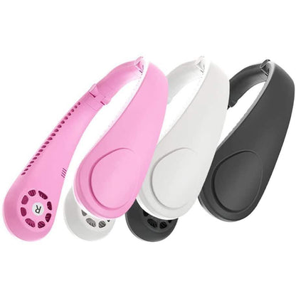 Staright Portable Hanging Neck Fan & Music Player Hands-Free Bladeless Fan DailySale