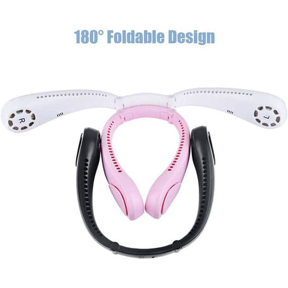 Staright Portable Hanging Neck Fan & Music Player Hands-Free Bladeless Fan DailySale