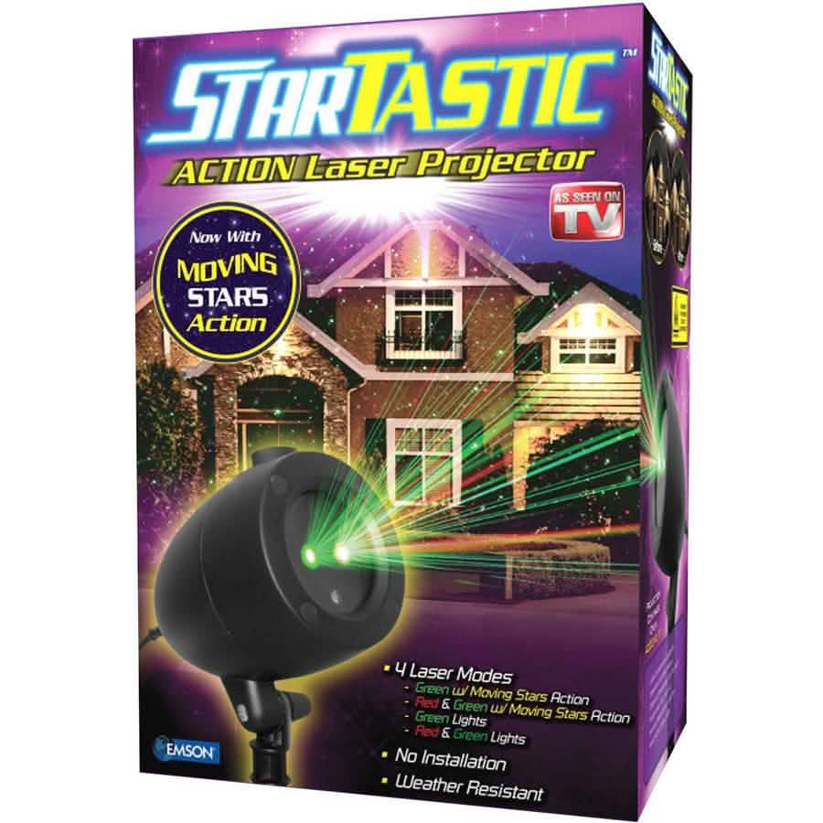 Startastic Holiday Laser Light Show, Static and Motion Features DailySale
