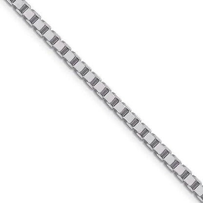 Sterling Silver .8MM Unisex Box Chain Necklace DailySale