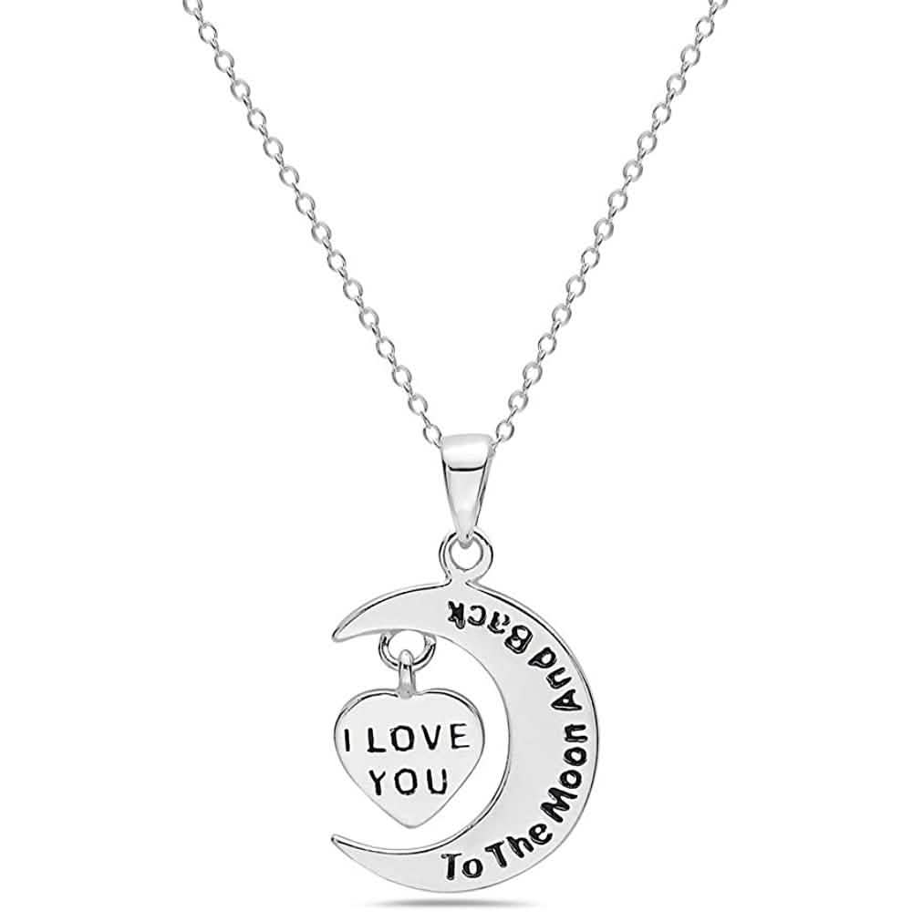 Sterling Silver Inspirational Pendant Necklace DailySale