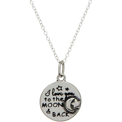 Sterling Silver Inspirational Pendant Necklace DailySale