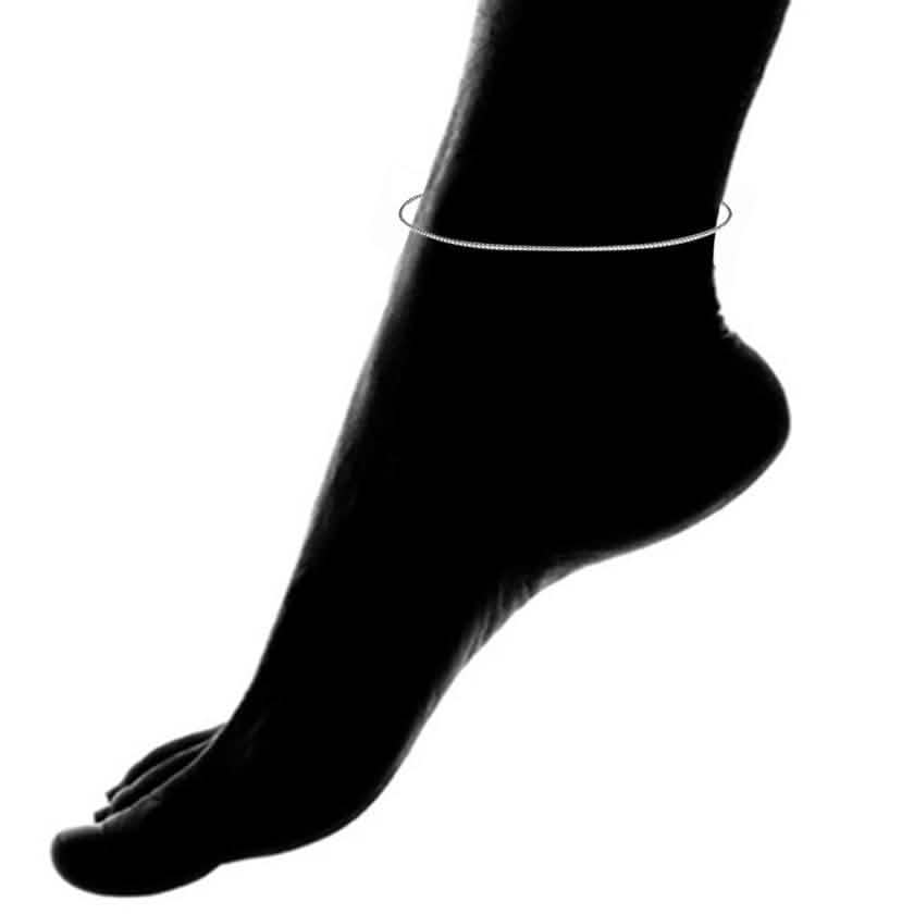 Sterling Silver Italian Made Anklets DailySale