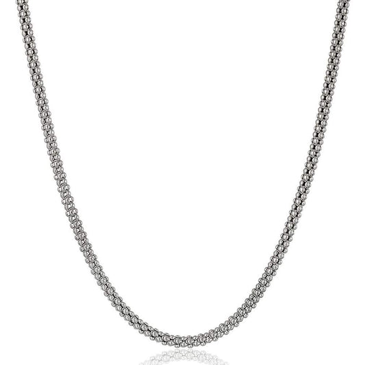Sterling Silver Italian Popcorn Chain Necklace DailySale