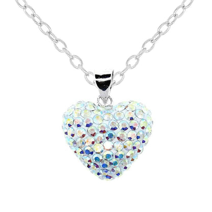 Sterling Silver Love Heart Necklaces DailySale
