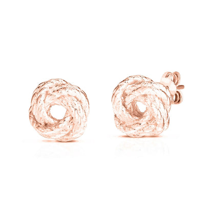 Sterling Silver Love Knot Earring DailySale