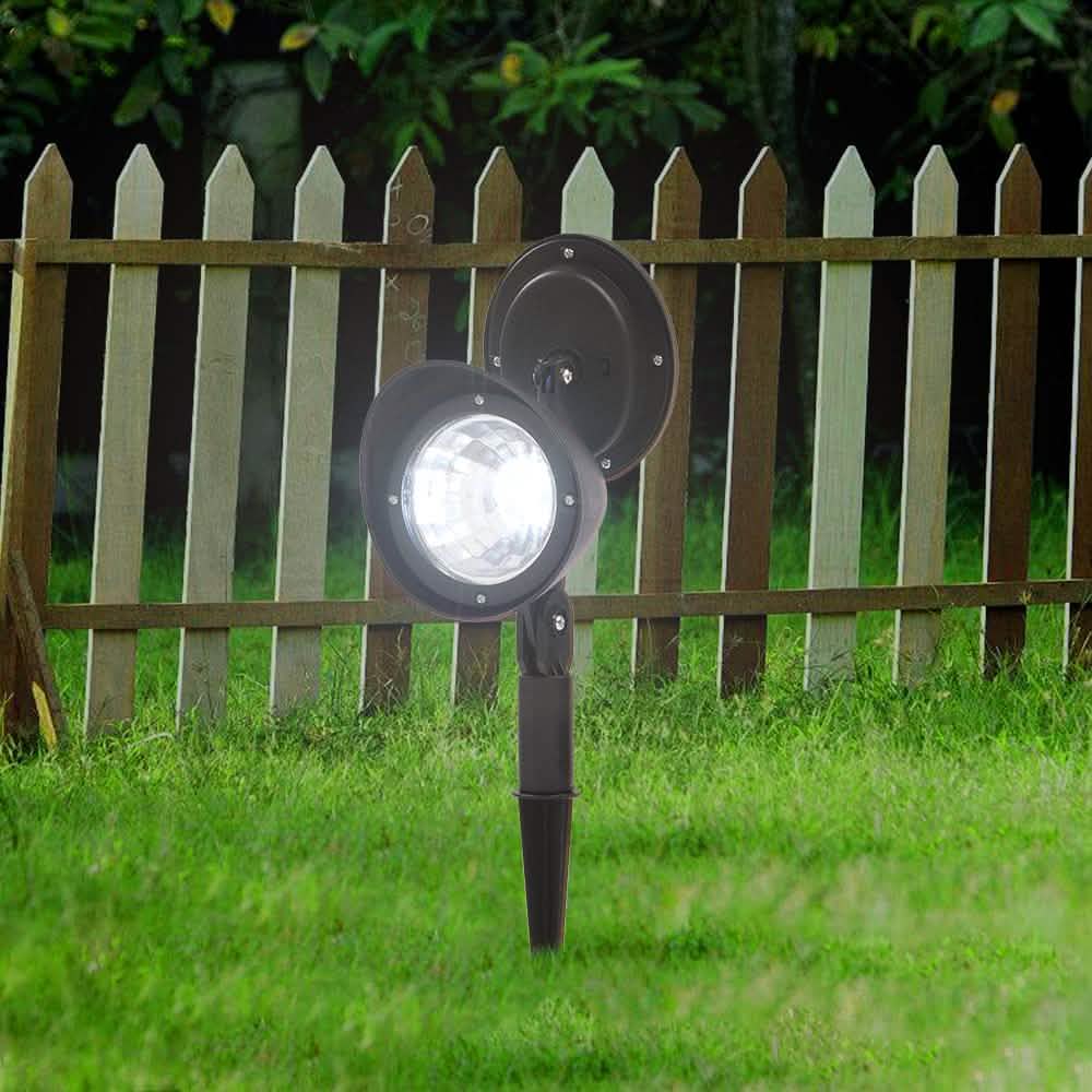 Stibadium Solar Landscape Spotlight LED Lighting DailySale